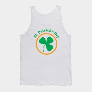 St. Paddy's Day Shamrock Tank Top